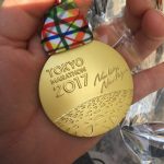 東京マラソンの完走メダル